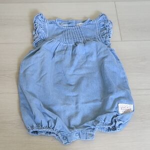 Light Blue Baby Romper